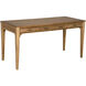 Ambrose 60 X 26 inch Bleached Teak Desk