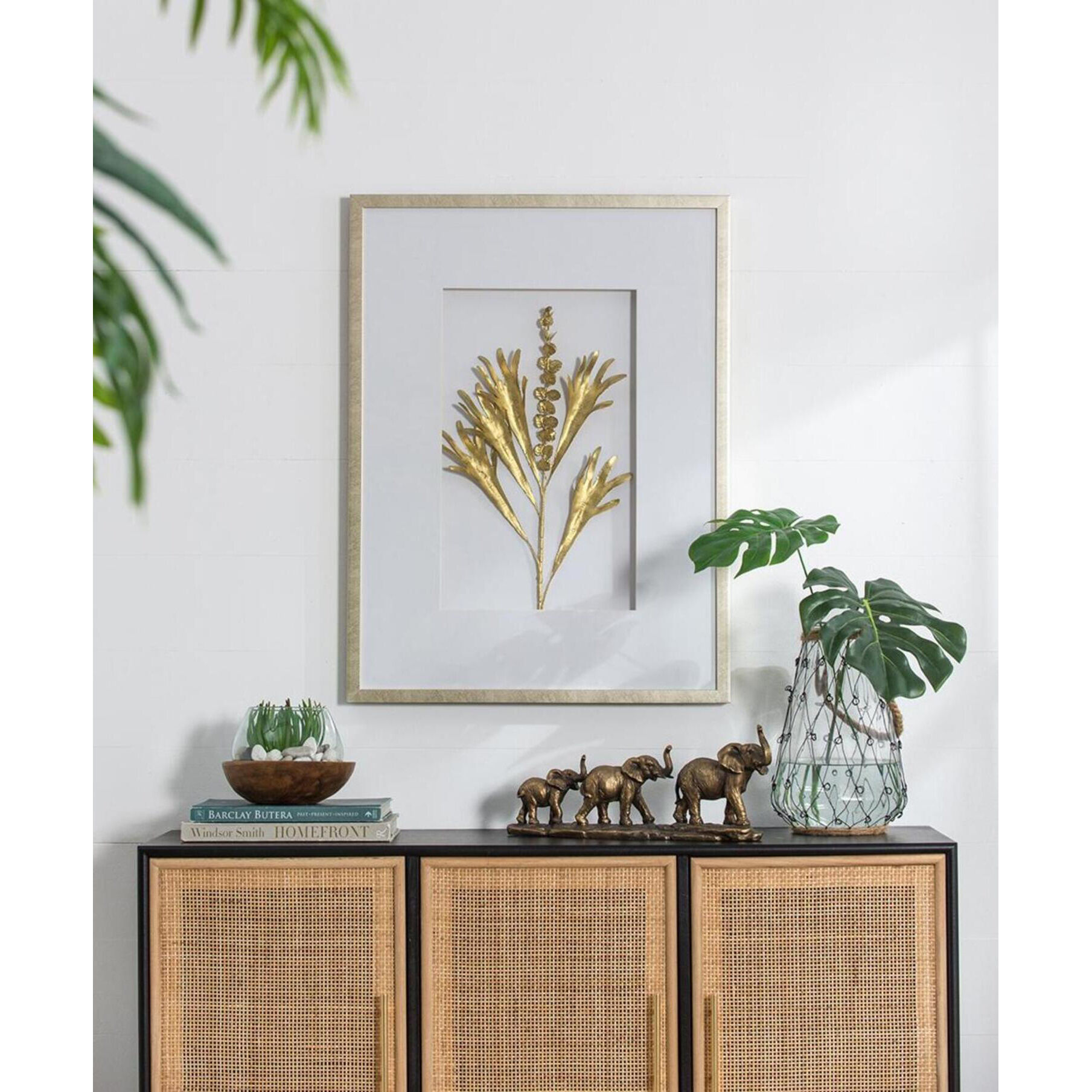 Botanical Gold Wall Art
