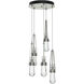 Link 5 Light 13 inch Sterling Mini Pendant Ceiling Light