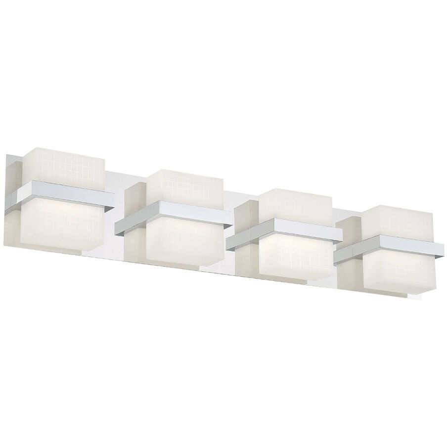 Raylan LED 28 inch Chrome Vanity Light Wall Light