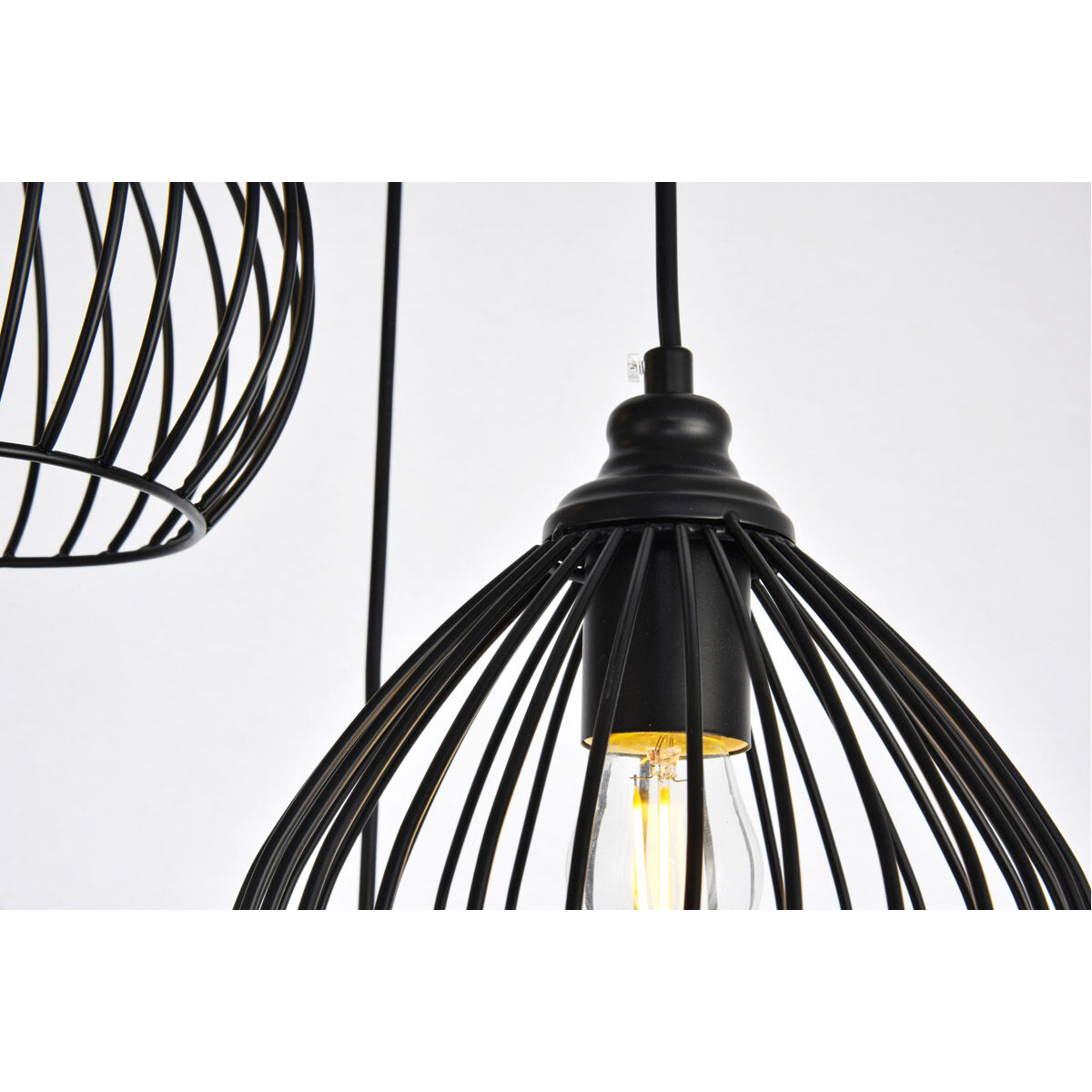 Sayer 3 Light 16 inch Black Pendant Ceiling Light