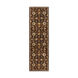 Arlo 42 X 42 inch Dark Brown/Camel/Ivory/Olive/Teal/Mustard Rugs, Round