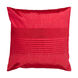 Edwin 18 X 18 inch Red Pillow Cover, Square