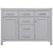 Lewis 48 X 22 X 34 inch Grey Vanity Sink Set