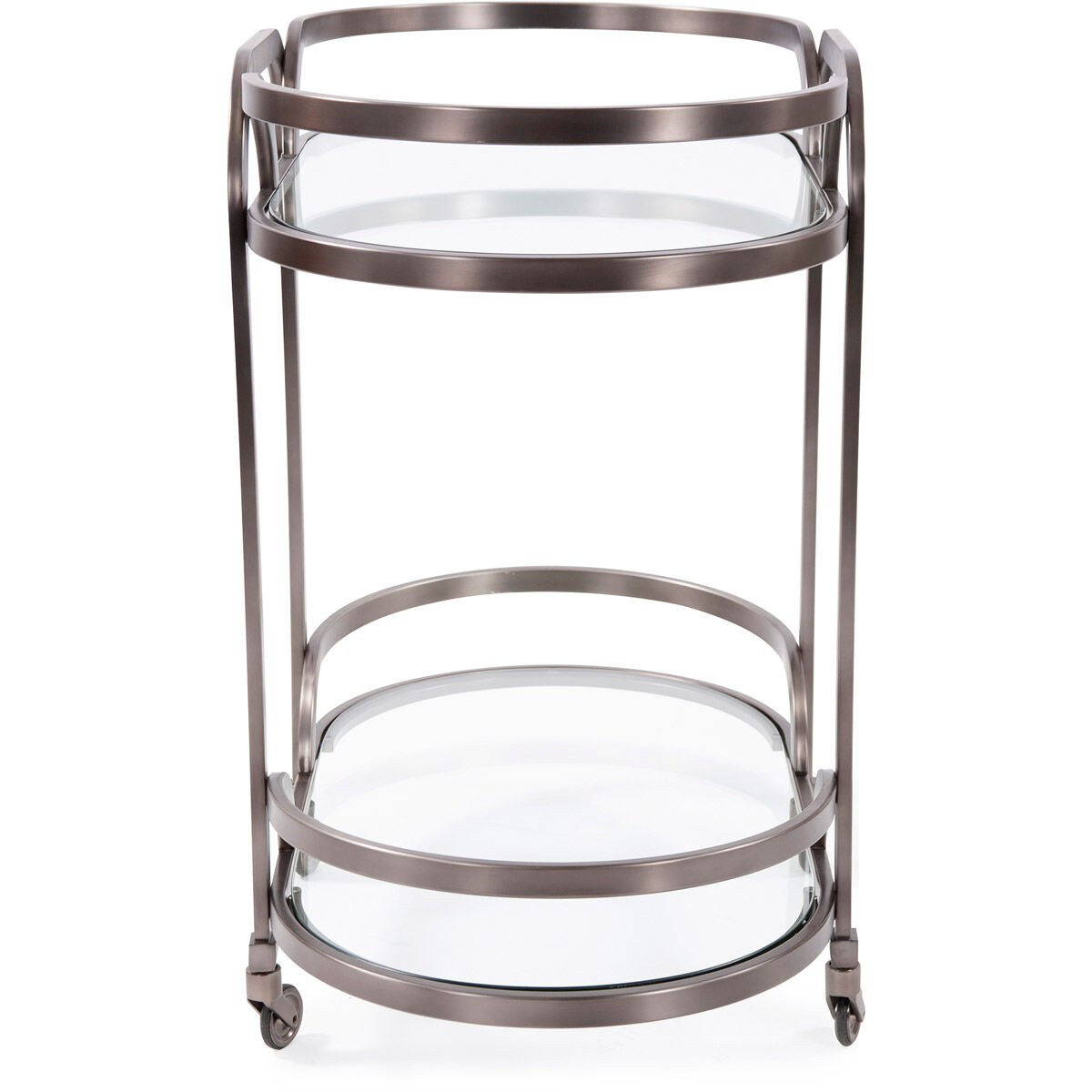 Carter Black Nickel Bar Cart