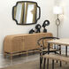 Saltwater Black & Natural Rattan Arm Chair in Black and Natural Rattan