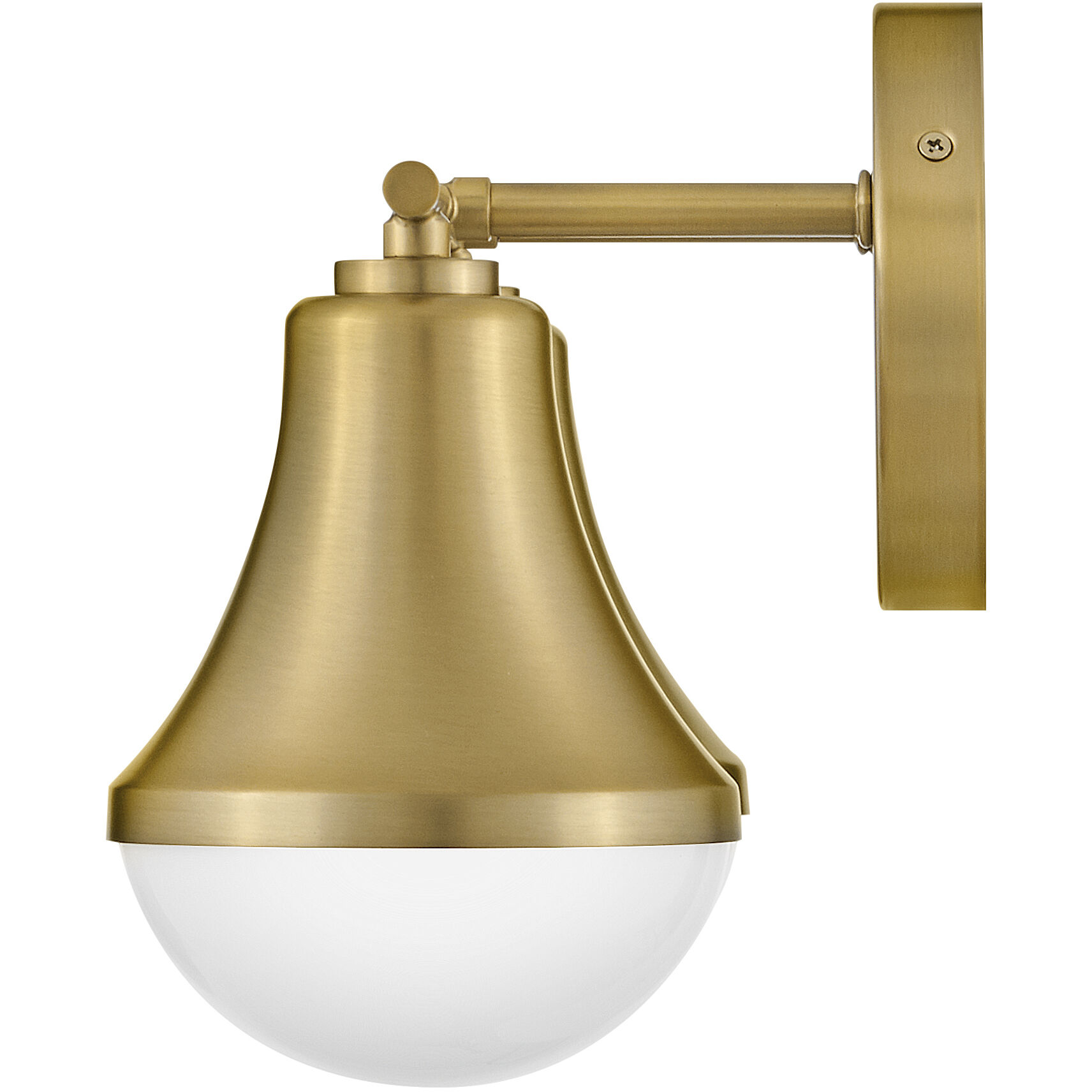 Haddie LED 14.5 inch Lacquered Brass Bath Light Wall Light