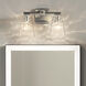 Marant 2 Light 14.25 inch Brushed Nickel Vanity Light Wall Light