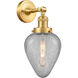 Franklin Restoration Geneseo LED 7 inch Satin Gold Sconce Wall Light, Franklin Restoration