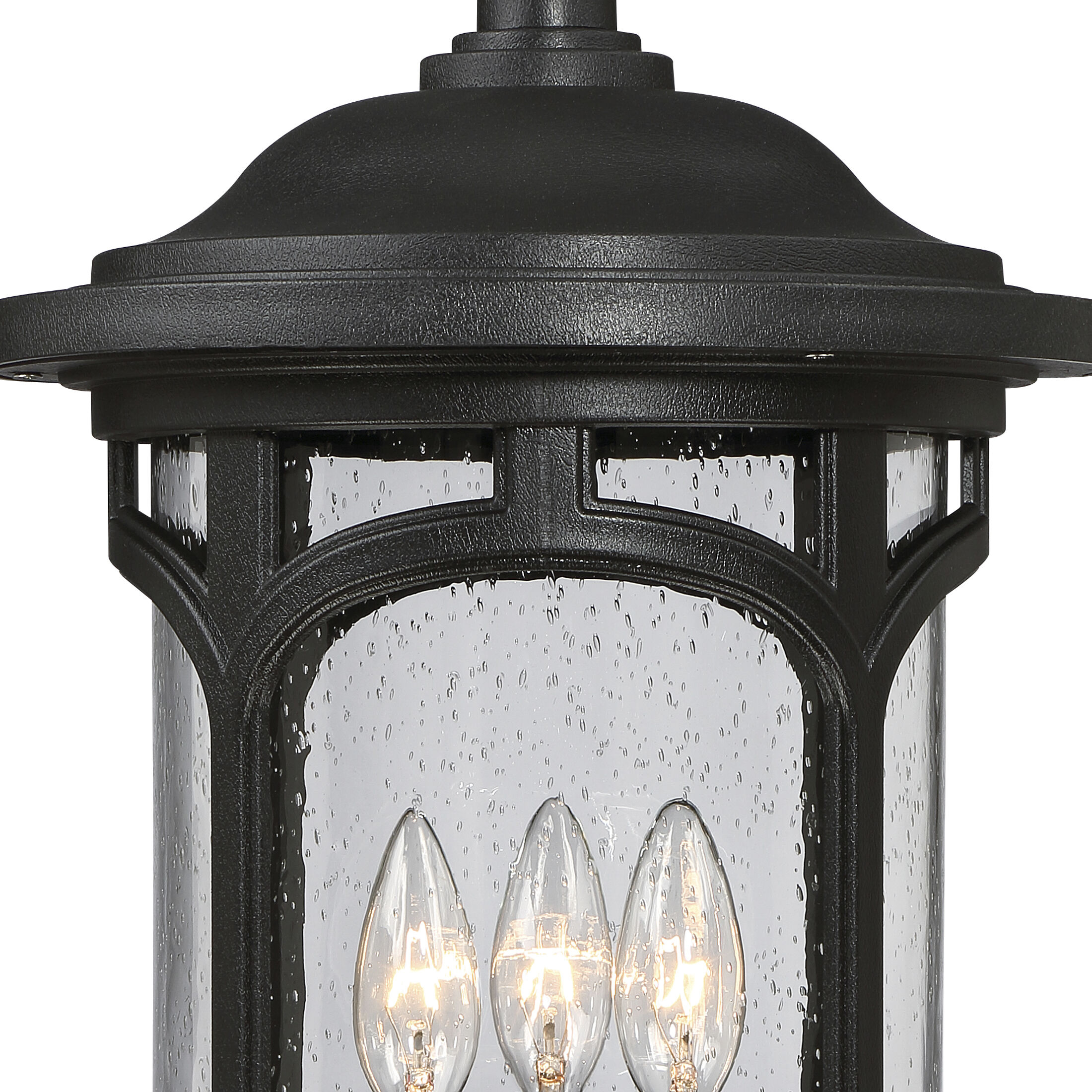 Marblehead 3 Light 19 inch Mystic Black Outdoor Post Lantern
