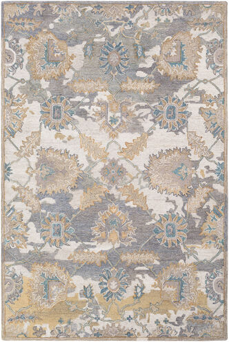Classic Nouveau 120 X 96 inch Ivory Rug in 8 x 10, Rectangle