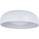 Lynx LED 17 inch Matte White Flush Mount Ceiling Light
