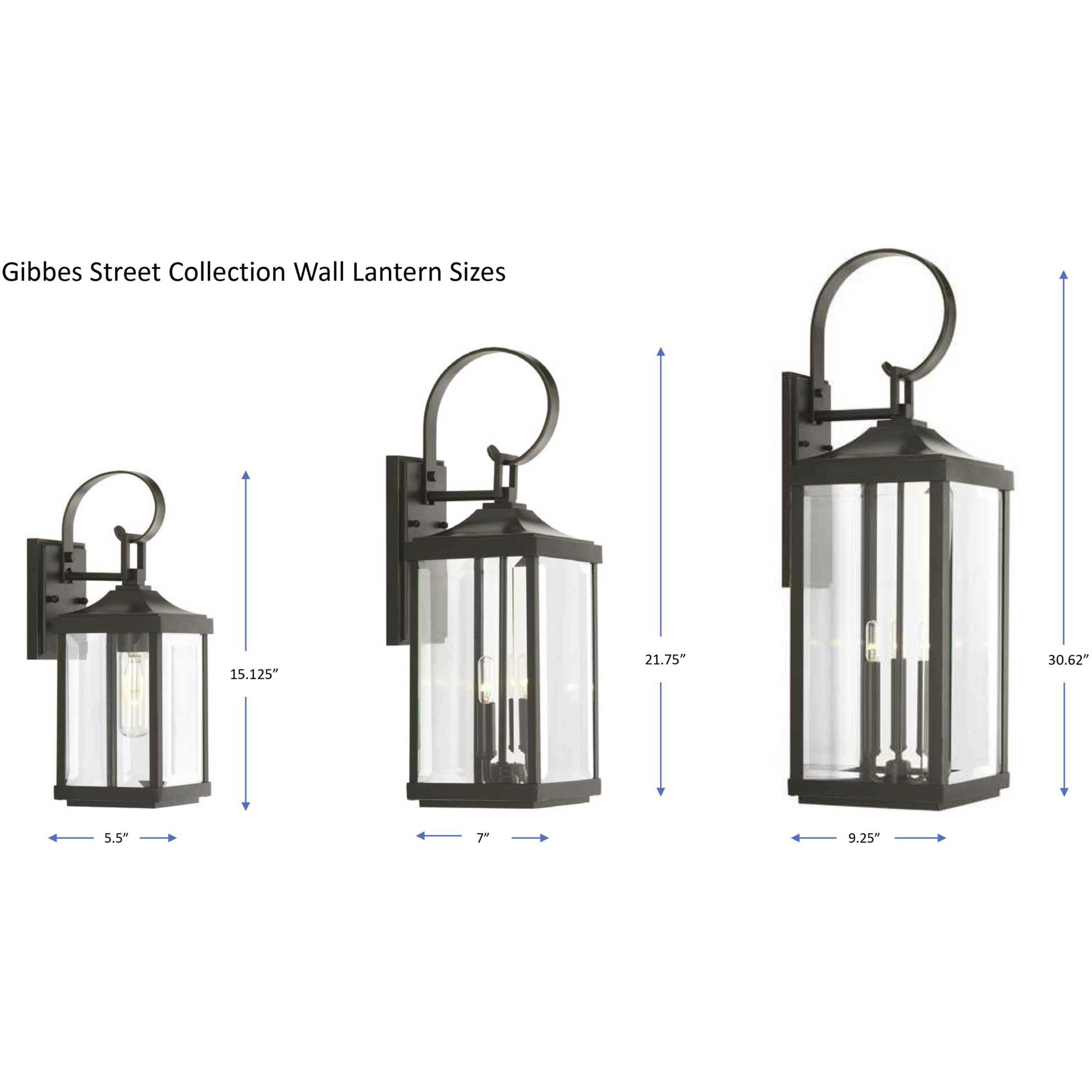 Gibbes Street 2 Light 22 inch Antique Bronze Outdoor Wall Lantern, Medium, Design Series