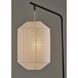 Keanu 64.5 inch 100 watt Black Floor Lamp Portable Light