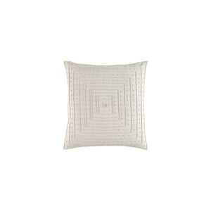 Gisele 20 X 20 inch Light Gray Throw Pillow