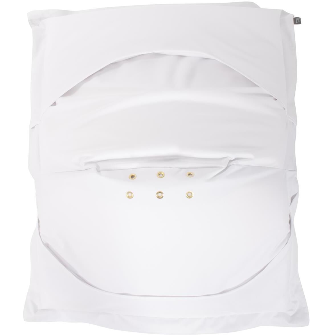 Syros Natural Outdoor Puff Chair Cover & Cushion