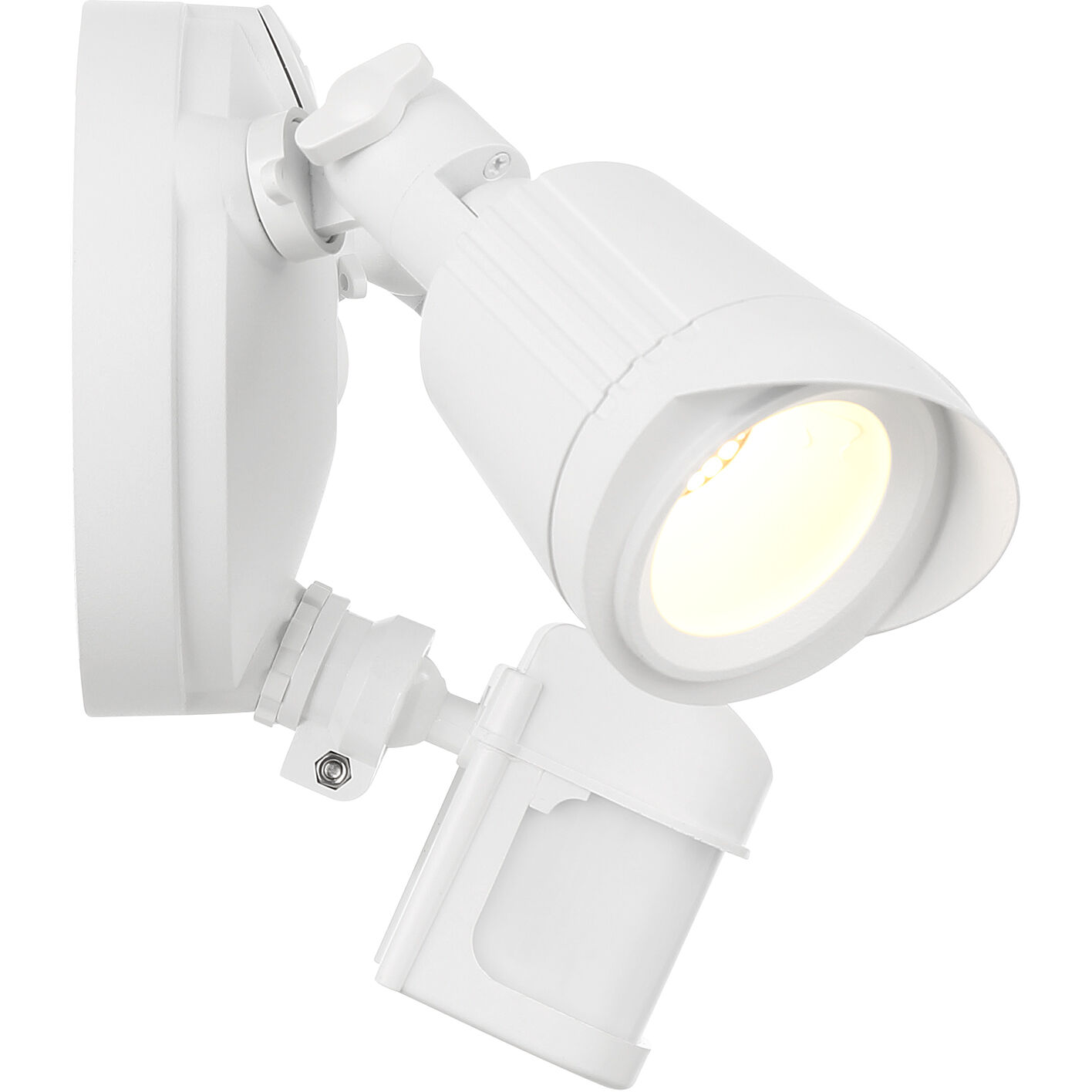 Stella Outdoor Flood Light in White, Essentials