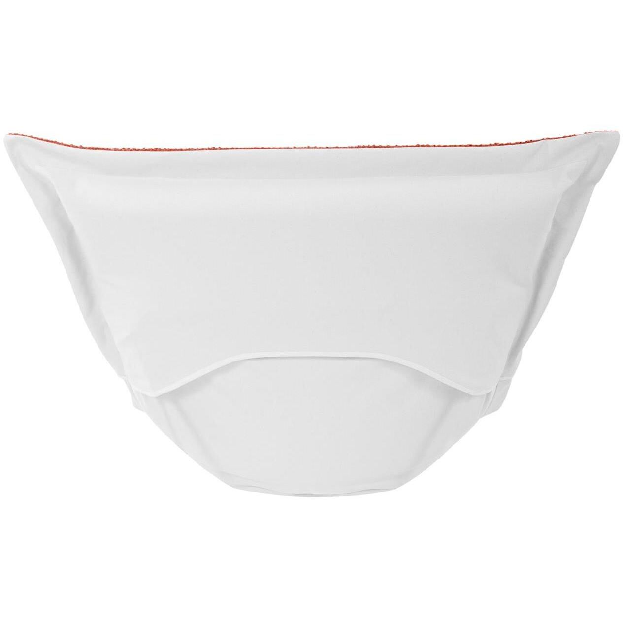 Alicante Coral Patio Scroll Puff Chair Cover & Cushion