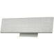 Slim LED 12 inch Brushed Aluminum Bath Vanity Light Wall Light