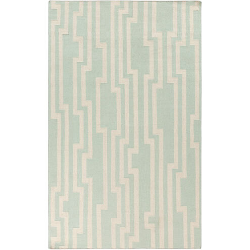Market Place 96 X 60 inch Seafoam, Khaki Rug