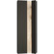 Anne-Marie Barton Austera Sconce Wall Light in Matte Carbon