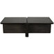 Hagen 60 X 30 inch Ebony Walnut Coffee Table