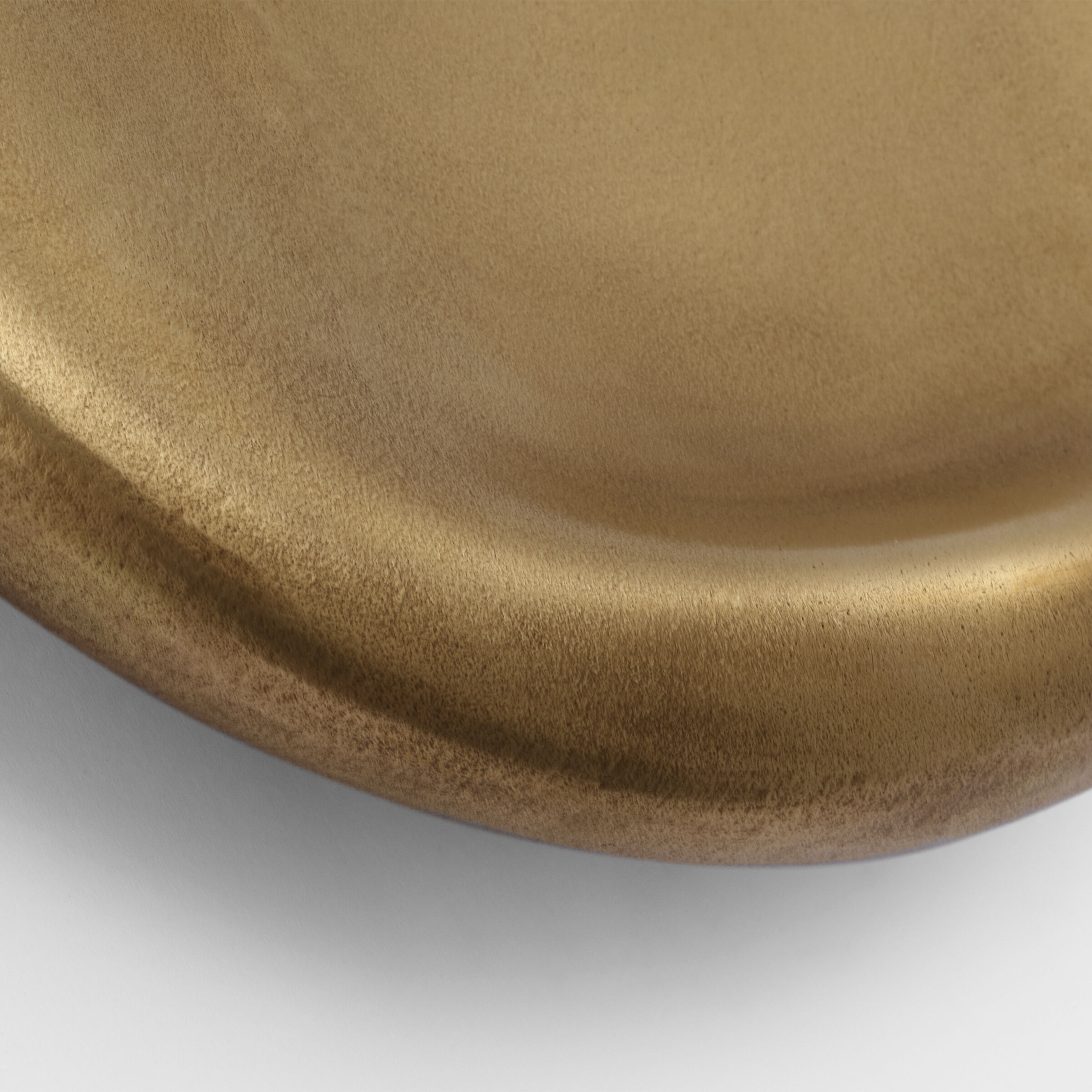 Kelly Wearstler Esculpa LED 12 inch Museum Brass Rounded Wall Light