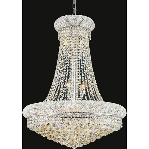 Empire 18 Light 28 inch Chrome Down Chandelier Ceiling Light