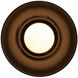 Ambiance Collection 1 Light 10 inch Carbon Matte Black Wall Sconce Wall Light