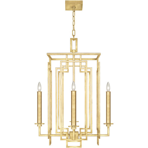 Cienfuegos 4 Light 22 inch Gold Chandelier Ceiling Light in Gold Leaf, No Shade