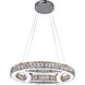 Beyond LED 20 inch Chrome Chandelier Ceiling Light
