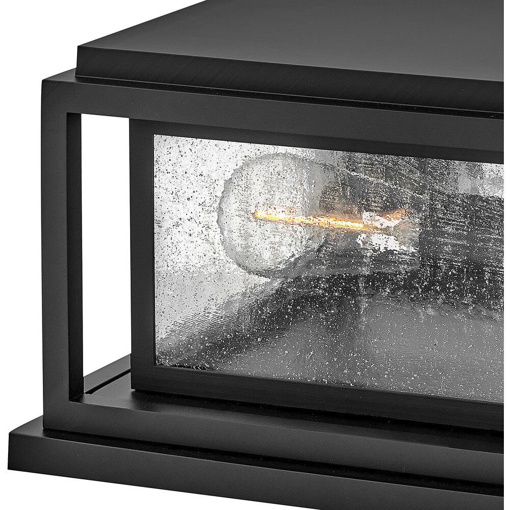 Coastal Elements Republic 2 Light 12 inch Black Outdoor Pier Mount, Estate Series