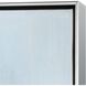 Remembrance Light Blue with Cream and Silver Framed Wall Art