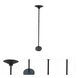 Sappho 72 inch 43.00 watt Black Torch Lamp Portable Light