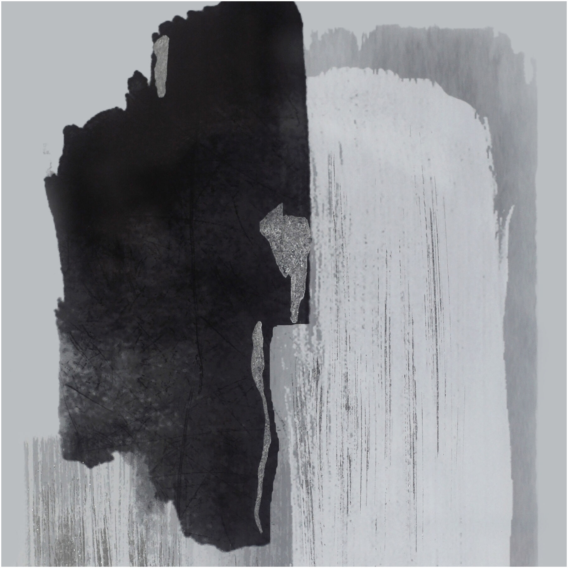 Wisdom 1 47 X 32 inch Abstrack Ink Print, Abstract