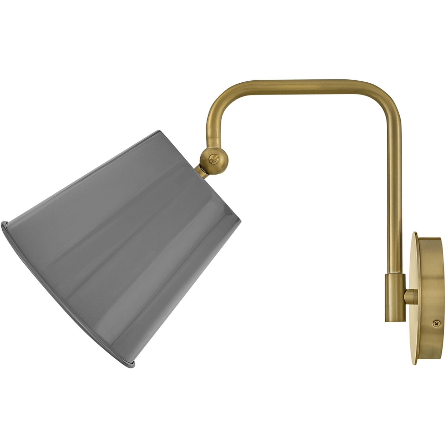 Blake LED 8 inch French Gray Sconce Wall Light