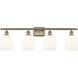 Ballston Bella 4 Light 35.5 inch Antique Brass Bath Vanity Light Wall Light