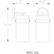 Fontaine 1 Light 6.5 inch Rubbed Brass Wall Sconce Wall Light in Rubbed Bronze