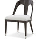 Spencer London Fulham Dining Side Chair, Wooden, Upholstered