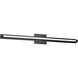 Plymouth LED 37.5 inch Black Bath Vanity Light Wall Light