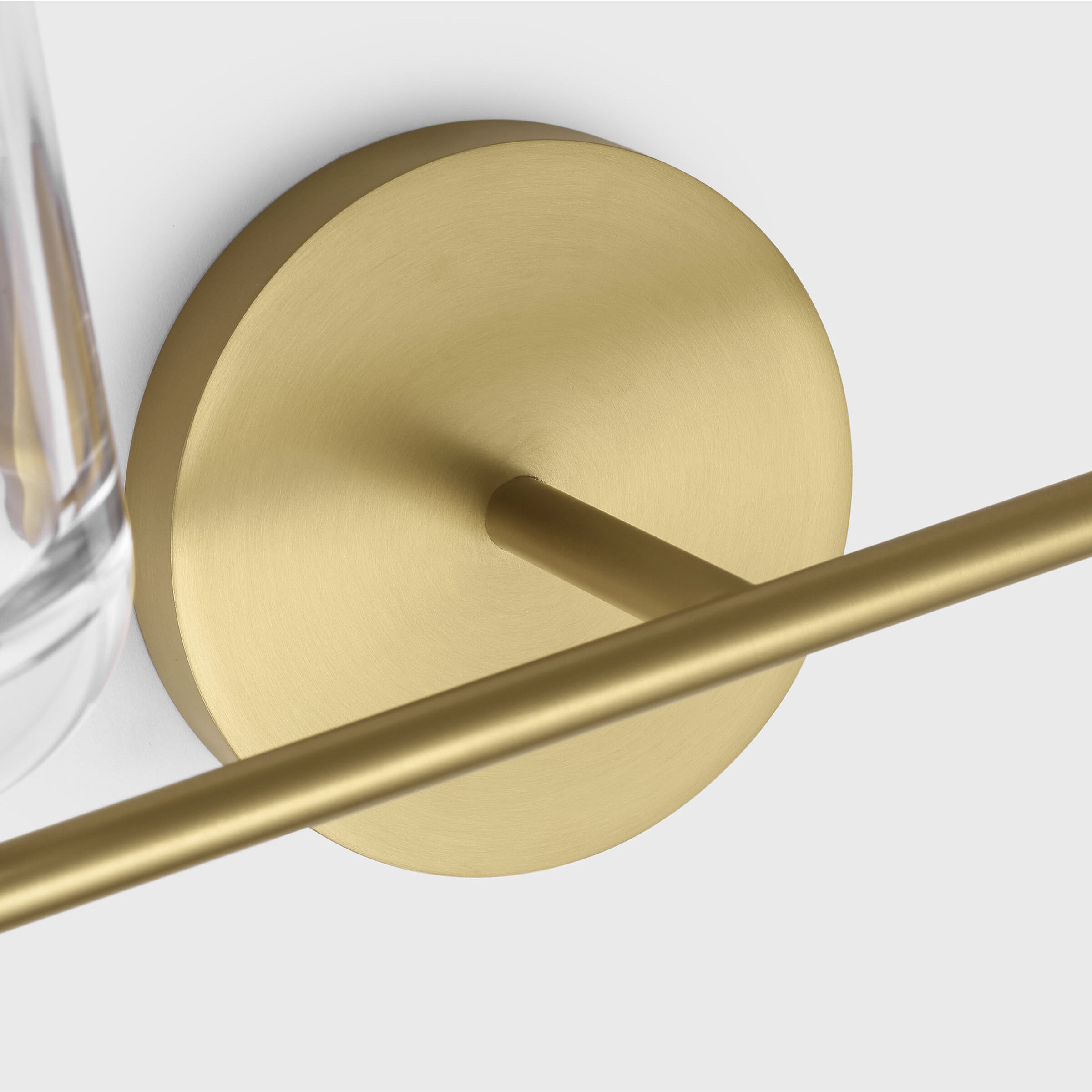 Thom Filicia Hartley 2 Light 15 inch Burnished Brass Bath Vanity Wall Light