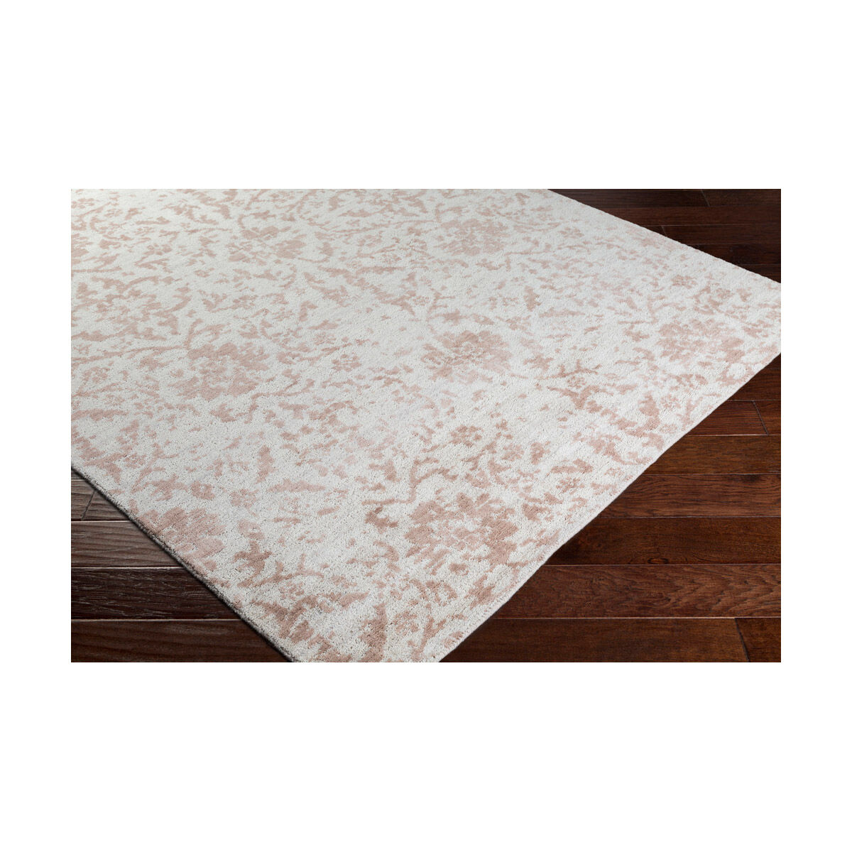 Claude 36 X 24 inch Brown and Neutral Area Rug, Wool and Cotton