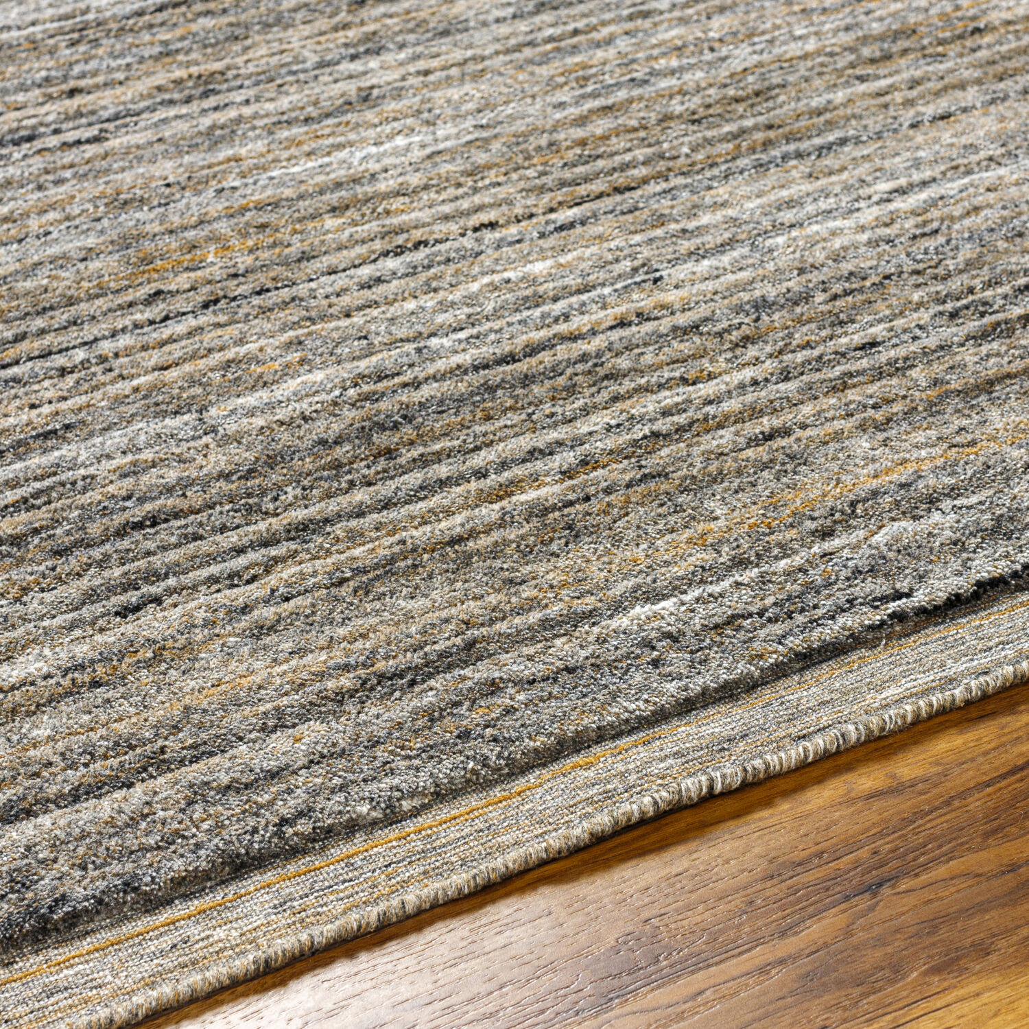 Yasmin 180 X 144 inch Dark Brown Rug, Rectangle