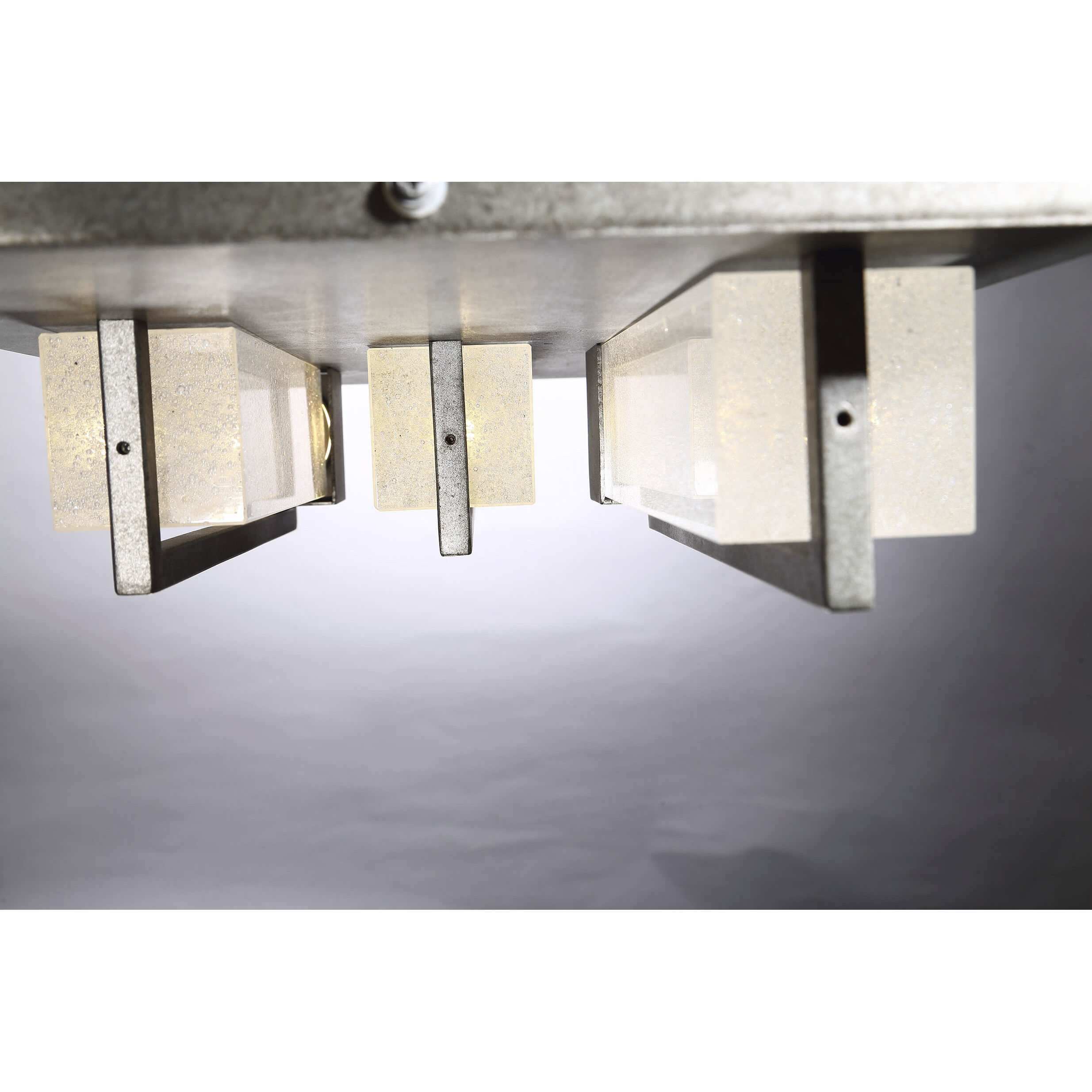 Pari LED 20 inch Antique Silver Outdoor Wall Mount, Large