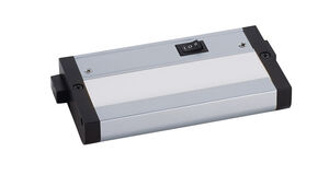 CounterMax MX-L-120-2K LED 6 inch Brushed Aluminum Under Cabinet Lighting