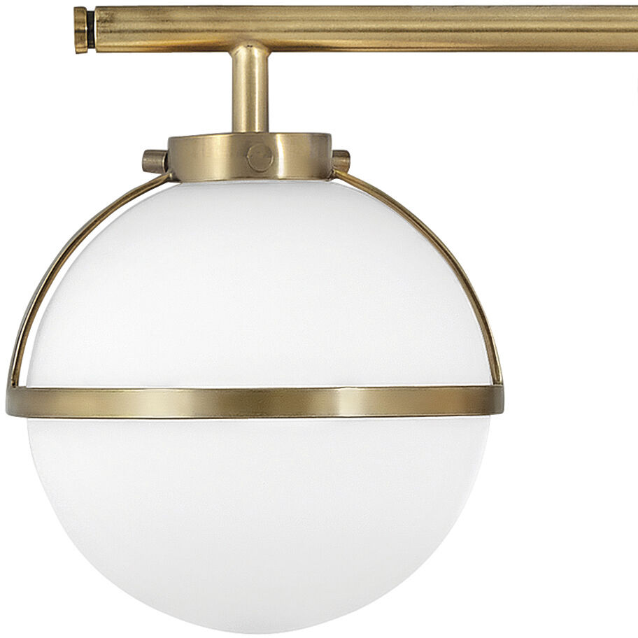 Hollis LED 24 inch Heritage Brass Vanity Light Wall Light