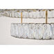 Monroe LED 26 inch Gold Flush Mount Ceiling Light