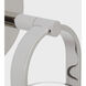 Ian K. Fowler Larkin LED 5.5 inch Polished Nickel Conical Bracketed Sconce Wall Light, Medium