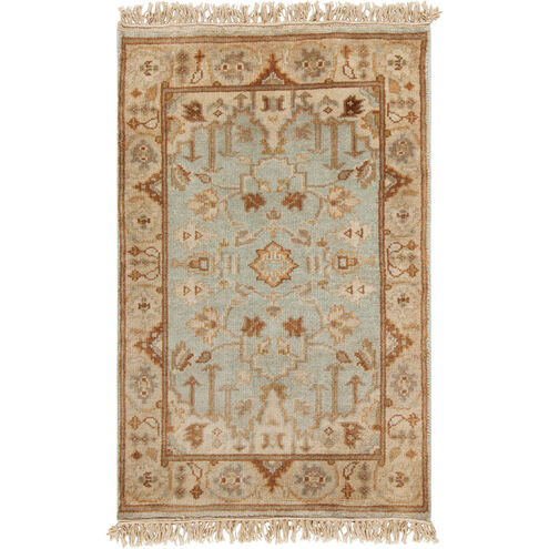 Adana 36 X 24 inch Neutral and Gray Area Rug, Wool