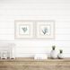 Waterside Collection Distressed Whitewash Framed Art